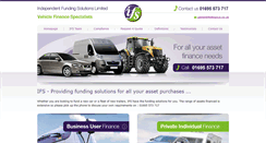 Desktop Screenshot of ifsfinance.co.uk